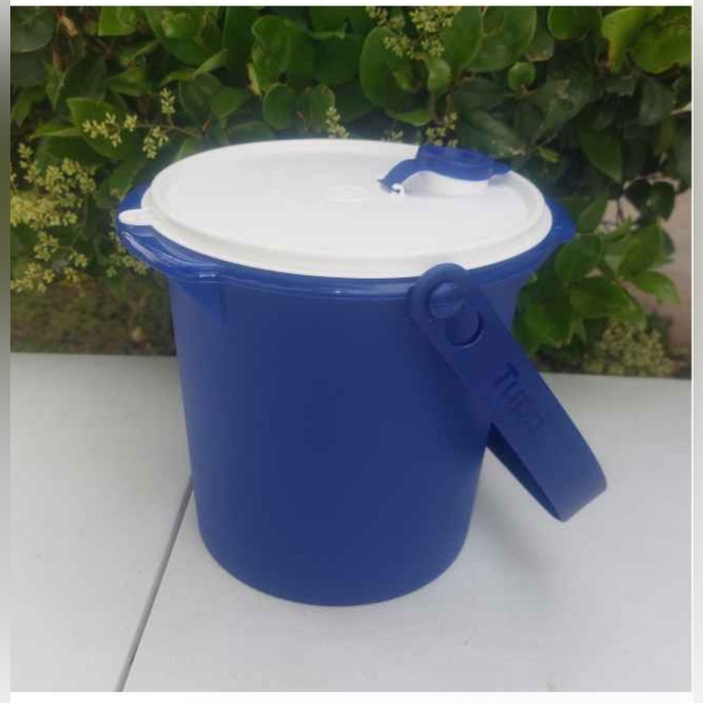 Tupperware Bucket with Handle